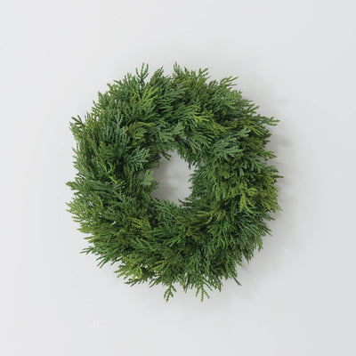 22" Lush Cedar Wreath