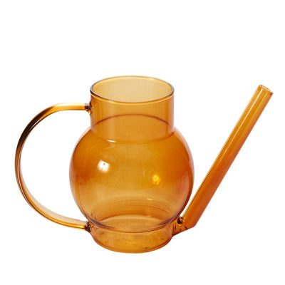 Pequeno Glass Watering Can, Amber