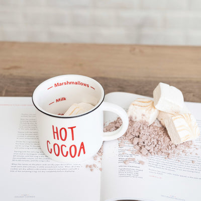 16 oz. Stoneware Mug "Hot Cocoa"