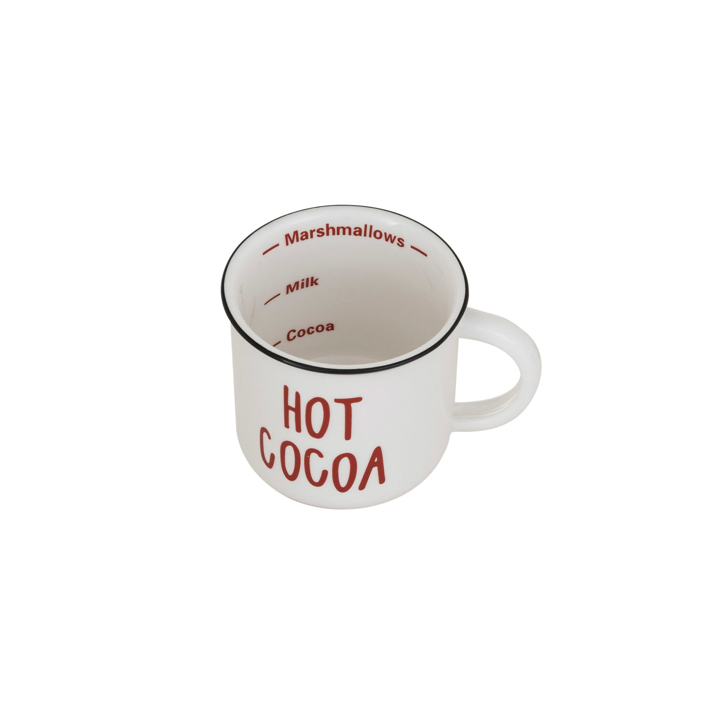 16 oz. Stoneware Mug "Hot Cocoa"