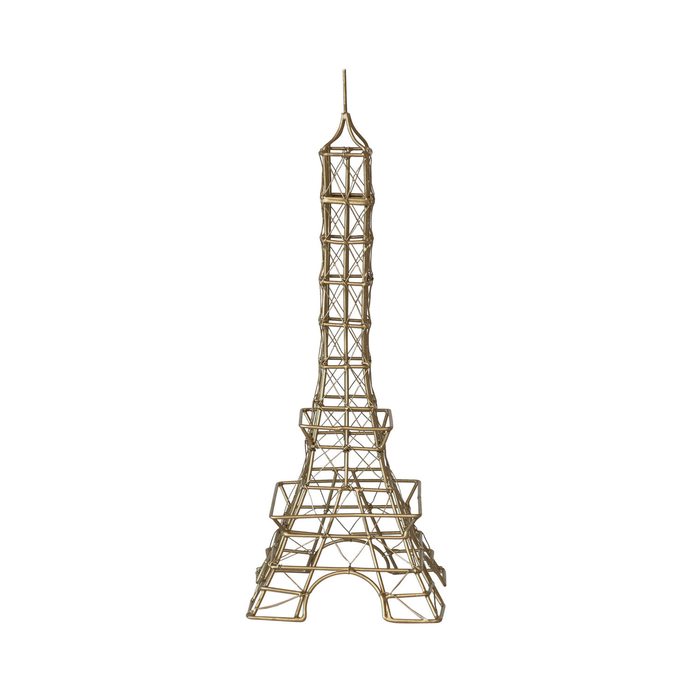Wire Eiffel Tower, Antique Brass