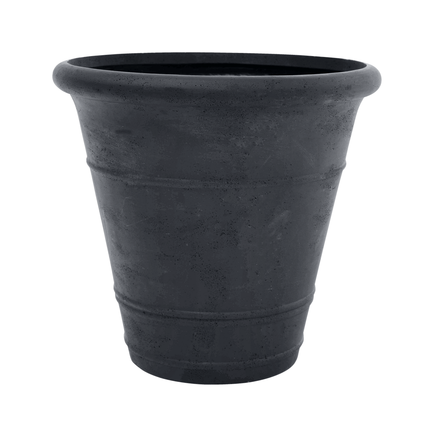 PW 20" Aquapots Lite Chicago Planter, Black Iron