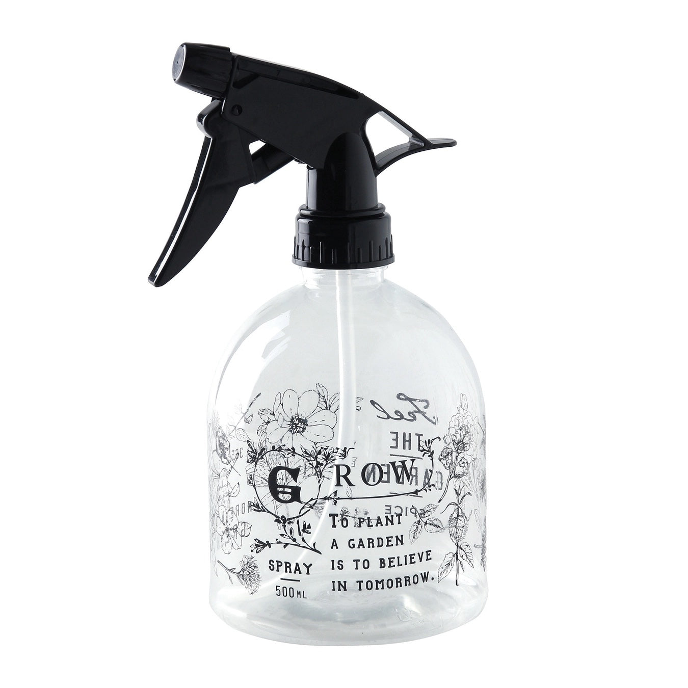 17oz Garden Clear Spray Bottle