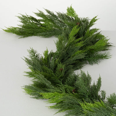 6' L Lush Green Cedar Garland