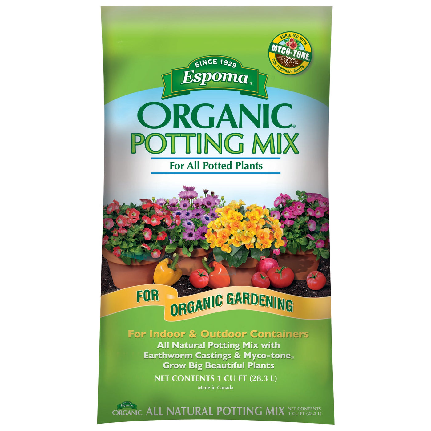 Espoma 1CF Organic Potting Mix