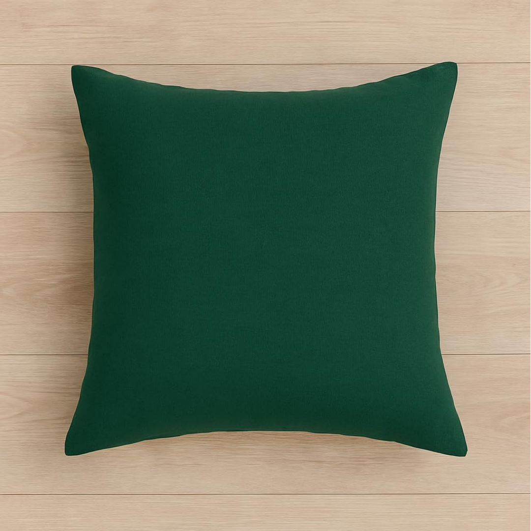 Loop Tufted Santa Claus Green 17" Throw Pillow | Cover + Pillow