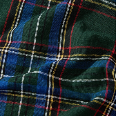 Stowe Tartan Holiday Plaid Cotton Christmas Tablecloth