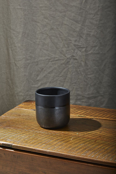 Black Lennon Pot, 5"