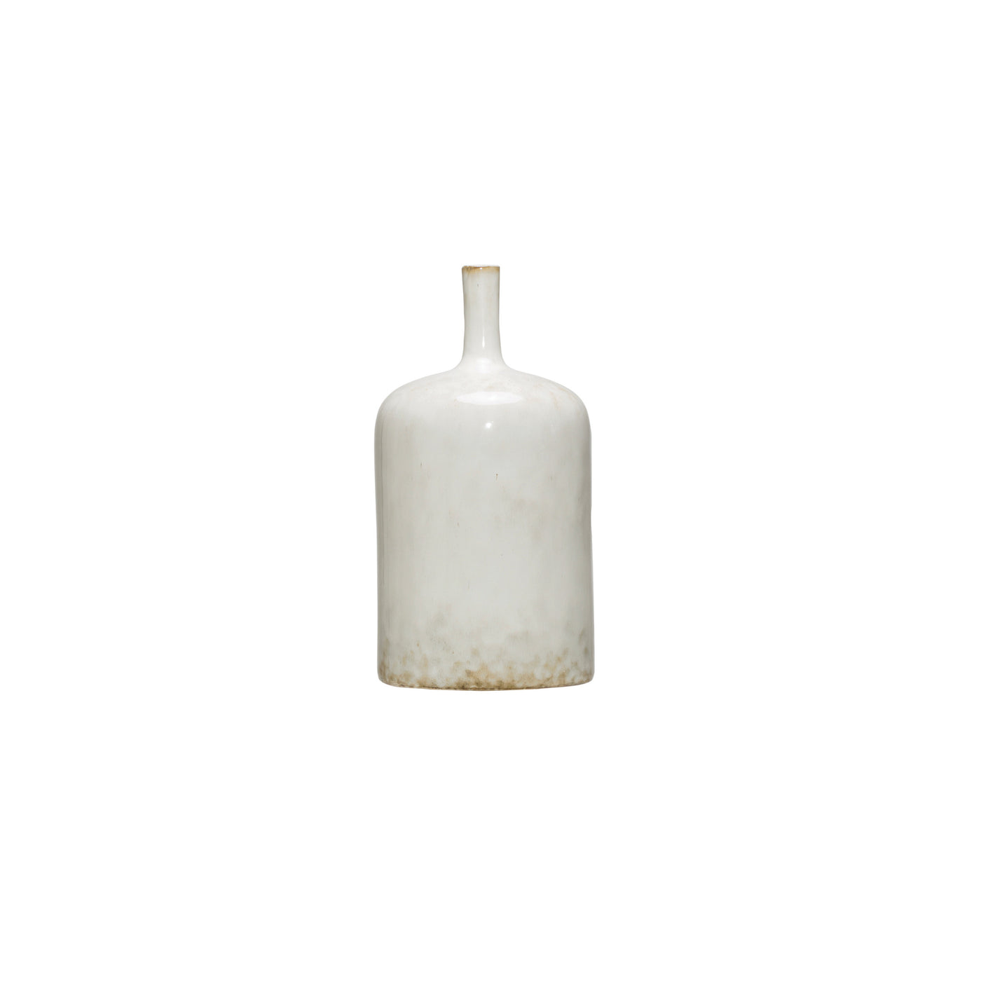 Stoneware Vase with Glaze, Medium