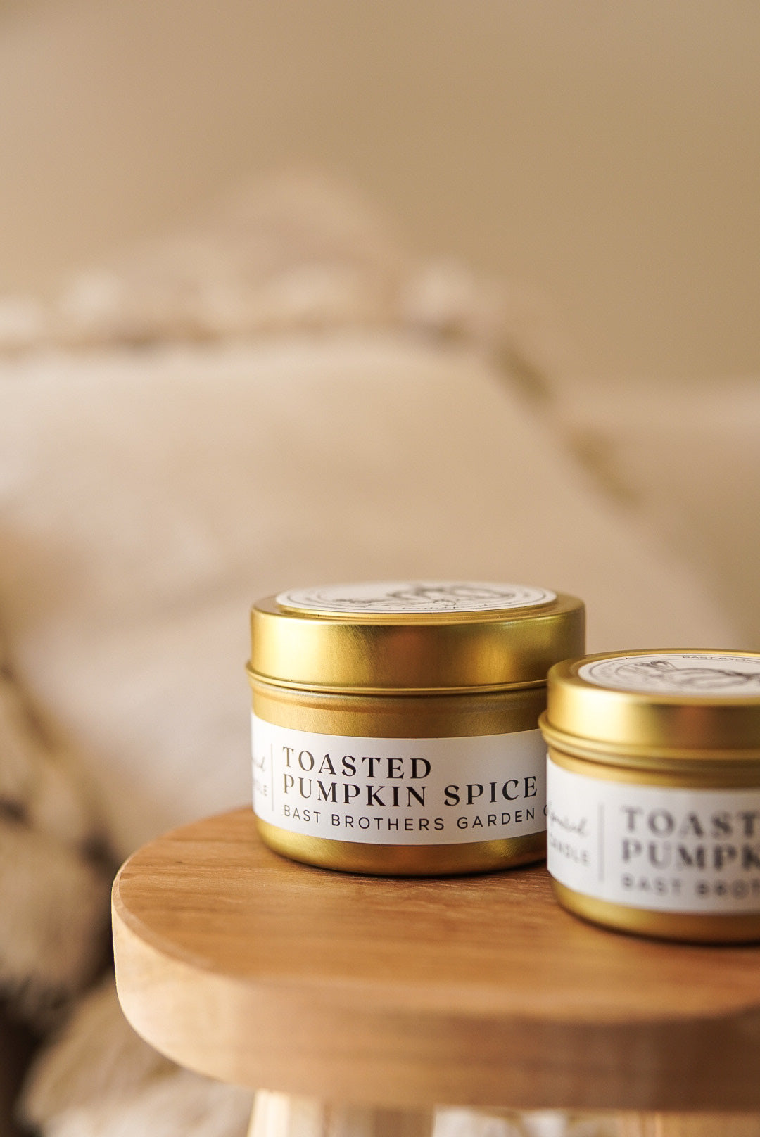 04 Ounce Toasted Pumpkin Spice Tin Candle