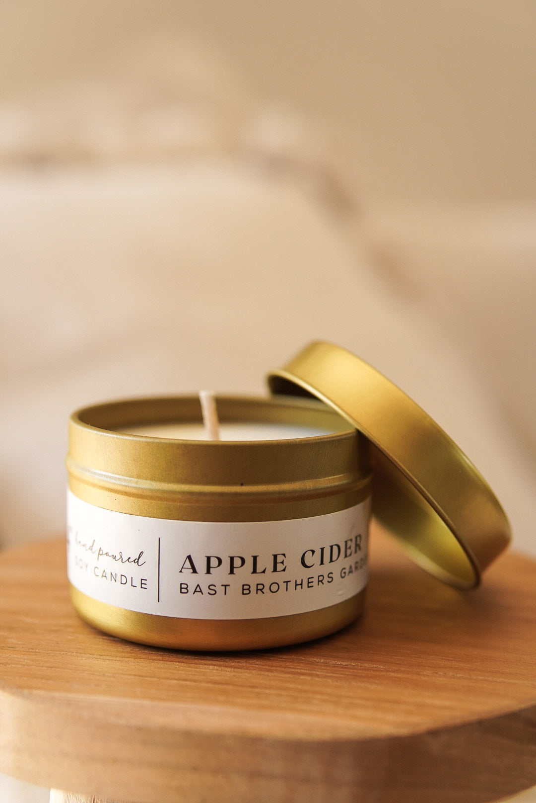 04 Ounce Apple Cider Tin Candle