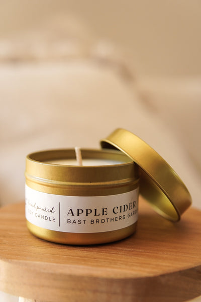 04 Ounce Apple Cider Tin Candle