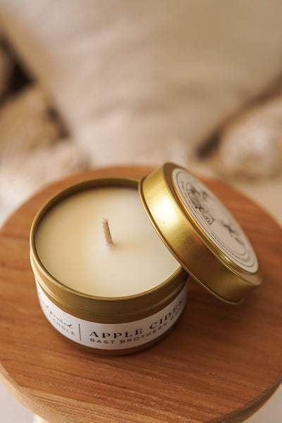 04 Ounce Apple Cider Tin Candle