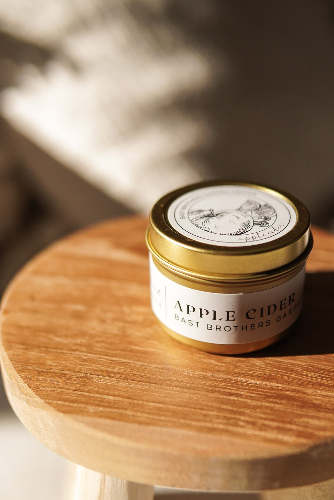 02 Ounce Apple Cider Tin Candle