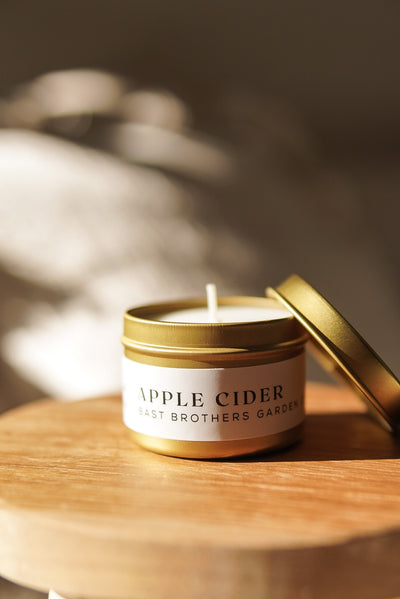 02 Ounce Apple Cider Tin Candle