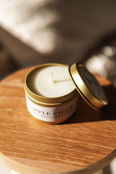 02 Ounce Apple Cider Tin Candle