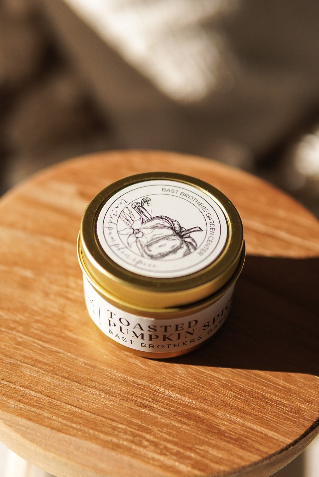 02 Ounce Toasted Pumpkin Spice Tin Candle