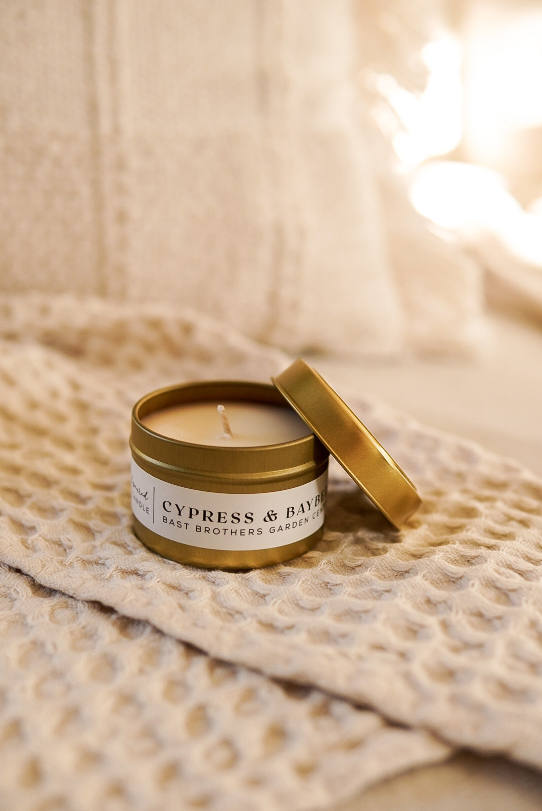 04 Ounce Cypress & Bayberry Tin Candle