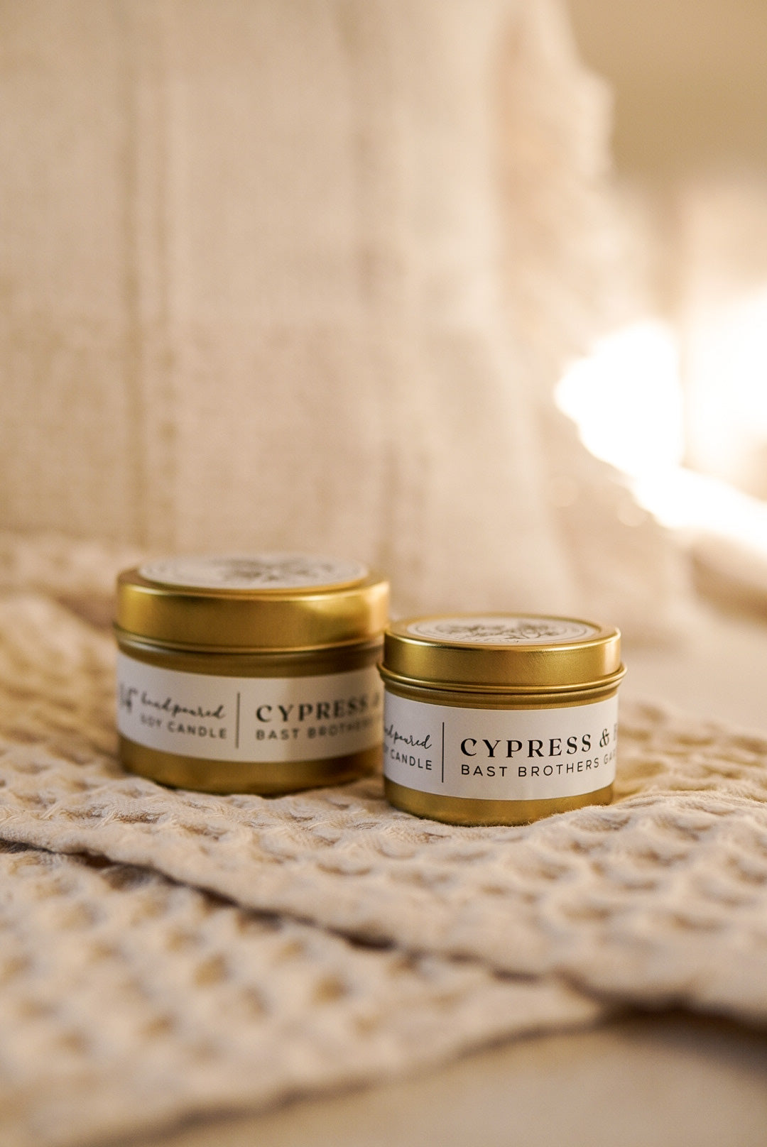 04 Ounce Cypress & Bayberry Tin Candle