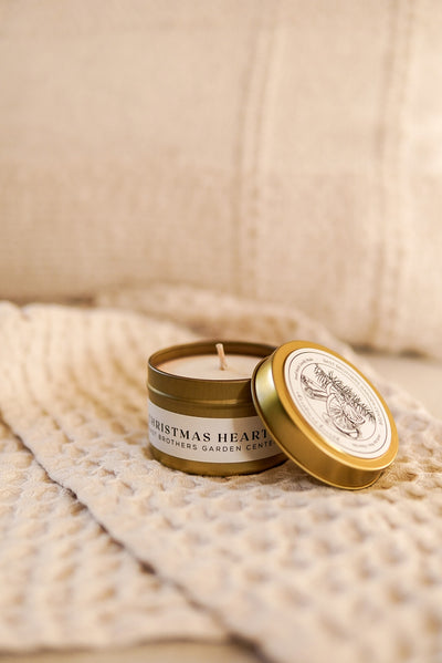 04 Ounce Christmas Hearth Tin Candle