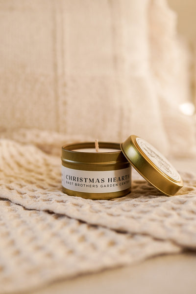 04 Ounce Christmas Hearth Tin Candle