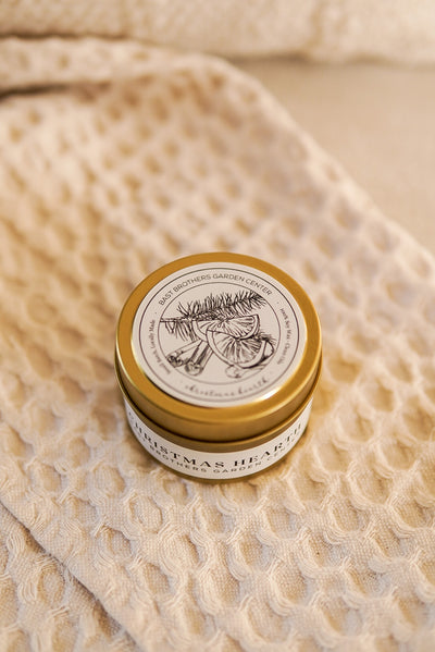 04 Ounce Christmas Hearth Tin Candle
