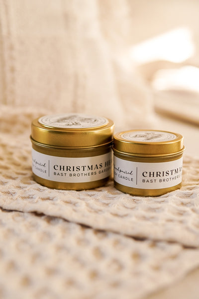 04 Ounce Christmas Hearth Tin Candle