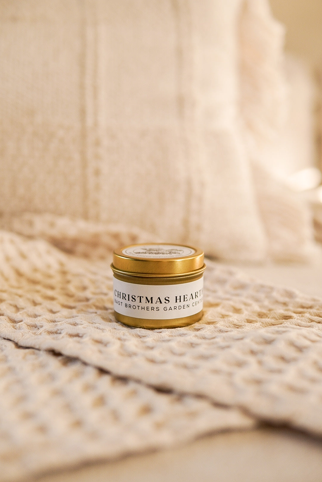 02 Ounce Christmas Hearth Tin Candle