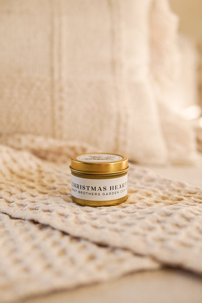 02 Ounce Christmas Hearth Tin Candle