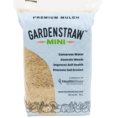 GardenStraw Mini 0.5cf Premium Straw Mulch
