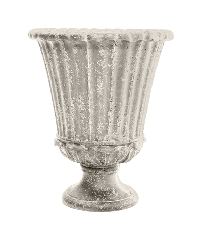 PW 22" Boston Urn Planter, Greige Stone