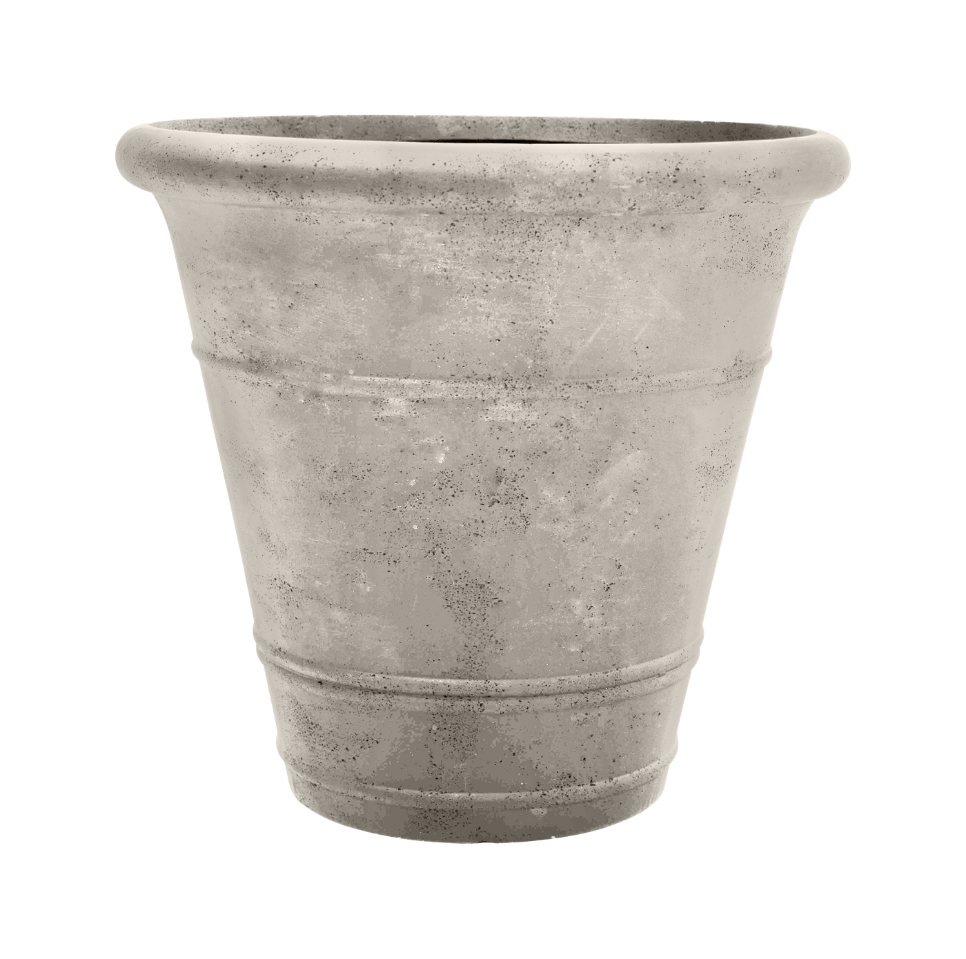 PW 20" Chicago Planter, Greige Stone