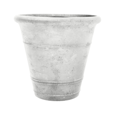 PW 20" Chicago Planter, Portico Marble