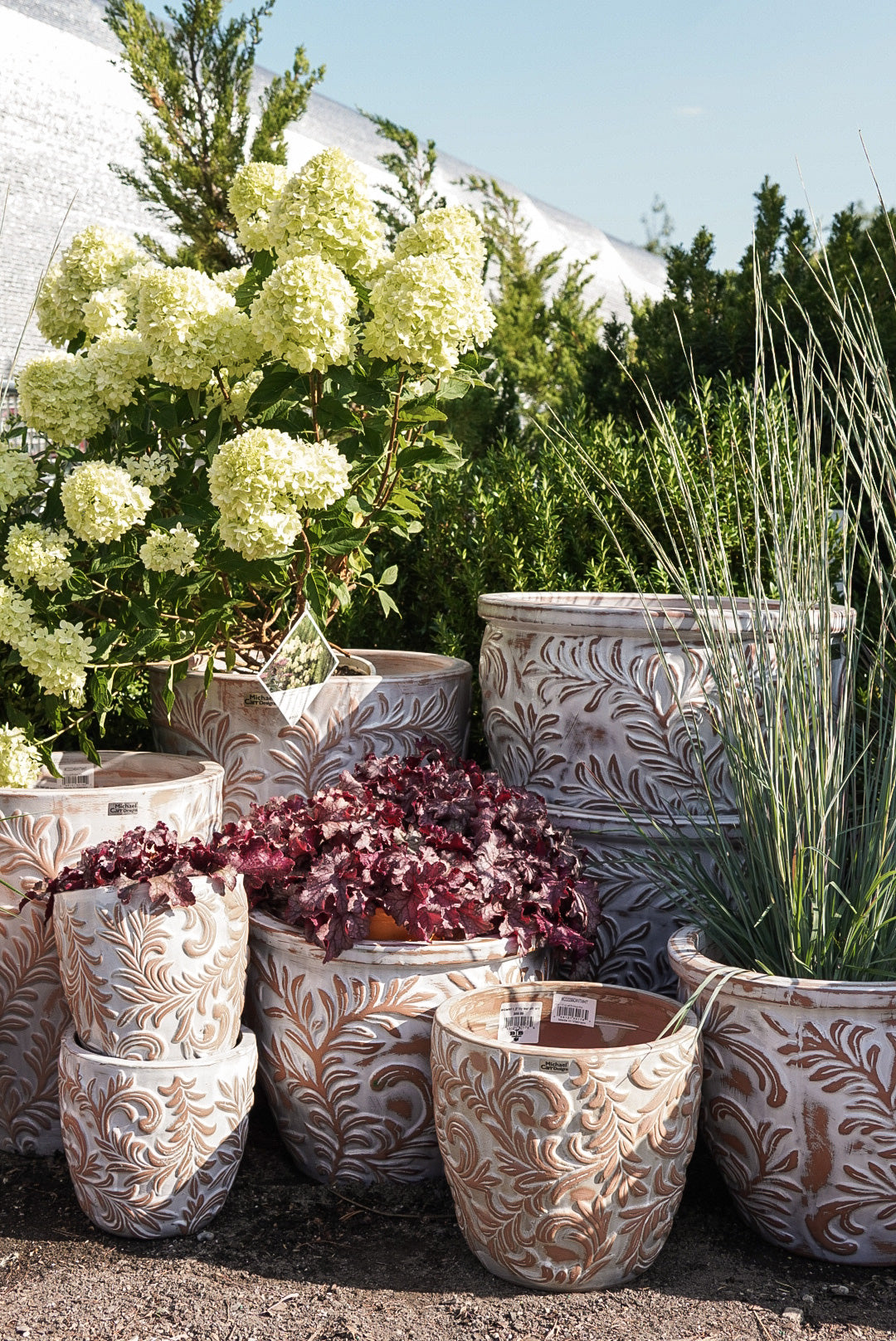 Outdoor Pottery | Bast Brothers Garden Center