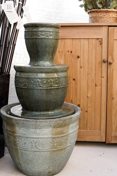 Classic Carlotta Fountain Verd. 19.7x19.7x34.6