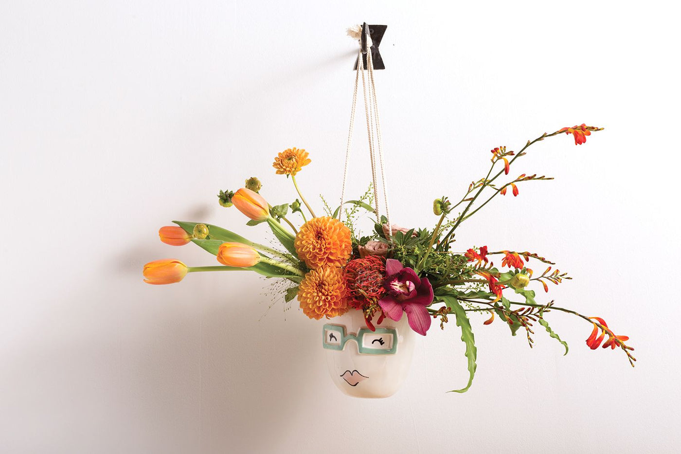Fab Hanging Pot 5"x 5, Cori