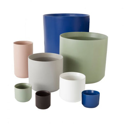 Kendall Vase 4.5"x 8", Gray
