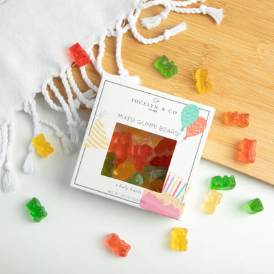 Birthday Gummi Bears by Jocelyn & Co.