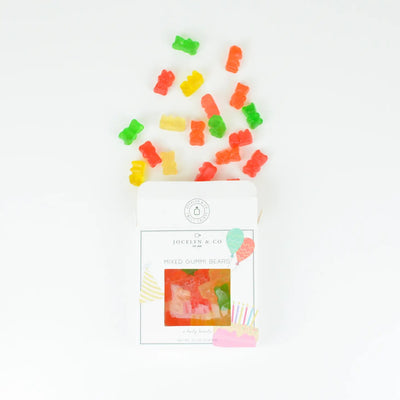 Birthday Gummi Bears by Jocelyn & Co.