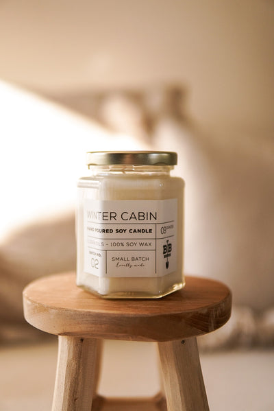 09 Ounce Winter Cabin Candle
