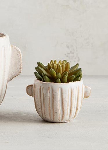 Cream Pot with Handles - Small