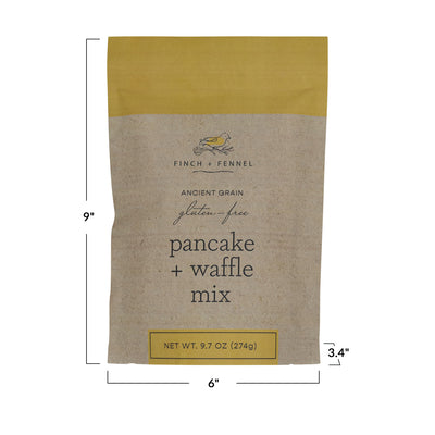 Gluten-Free Ancient Grain Pancake + Waffle Mix