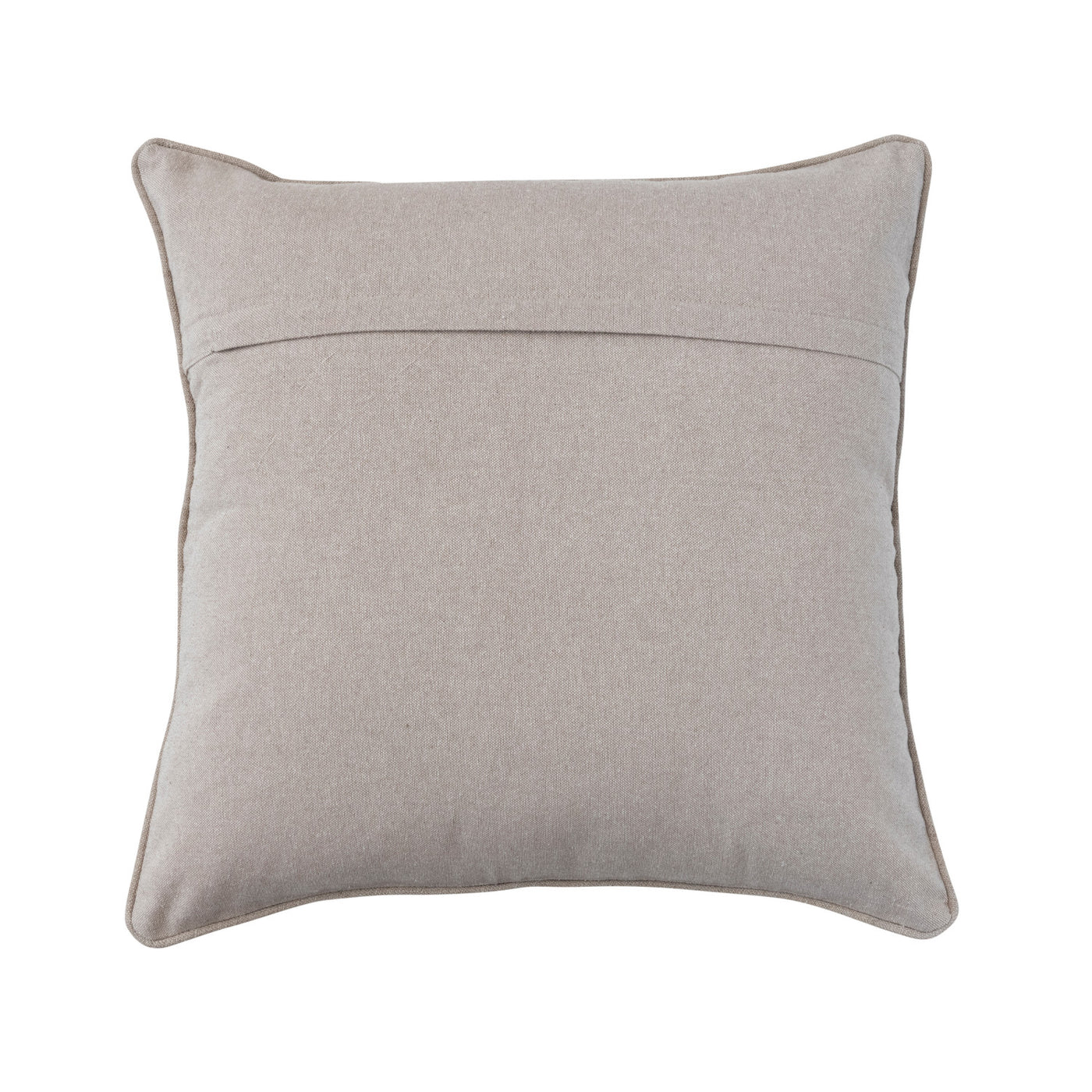 20" Linen & Cotton Pillow w/ Kantha Stitch