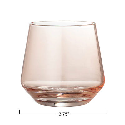 Small Drinking Glass, Pink Color