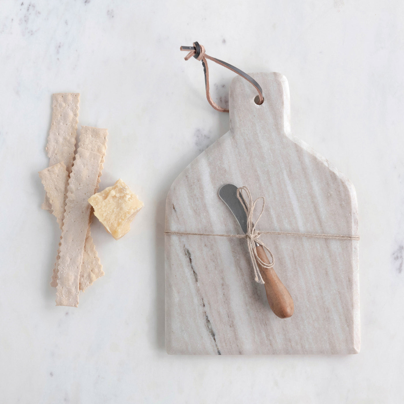 Cheese/Cutting Board with Canape Knife