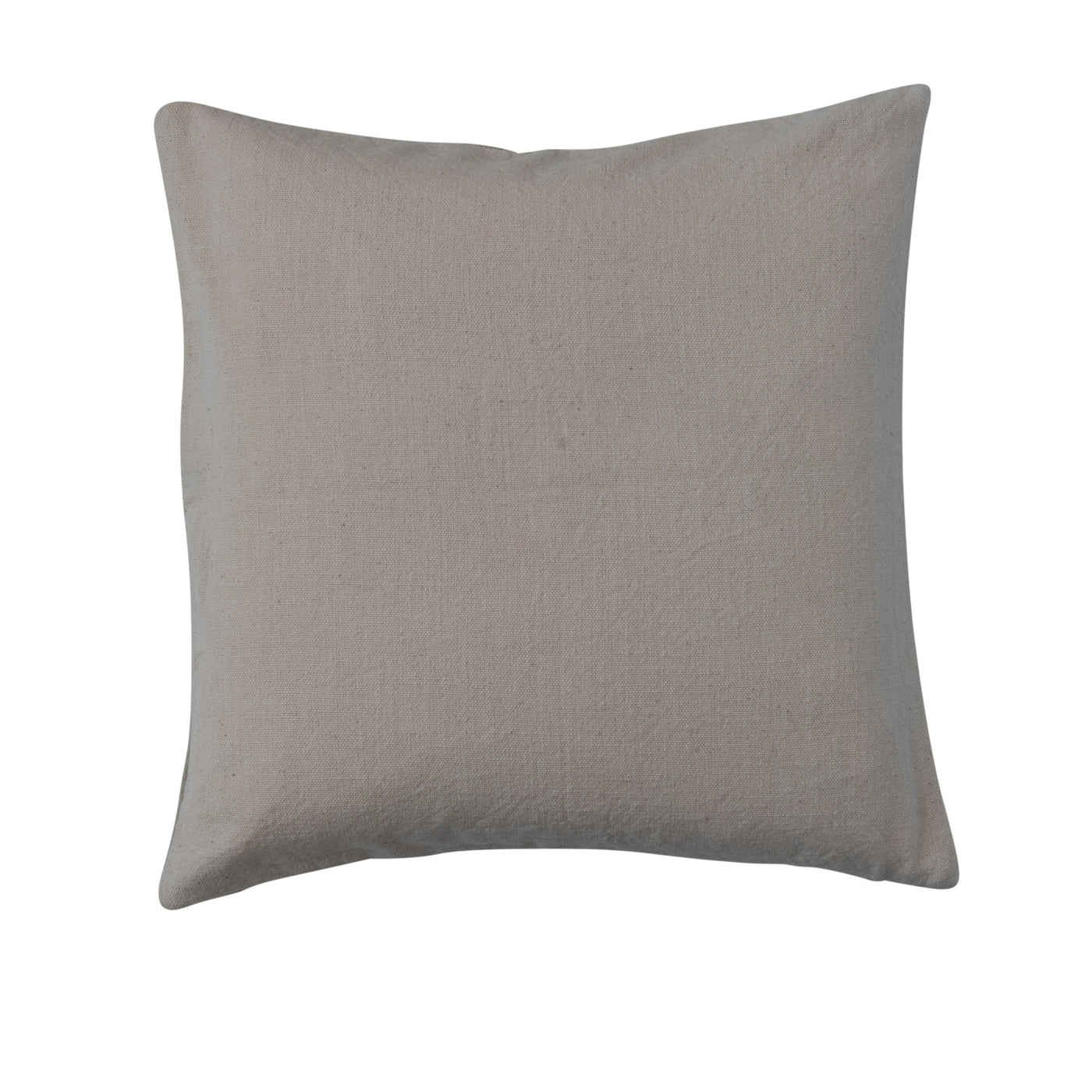 20" Cotton Alphabet Pillow
