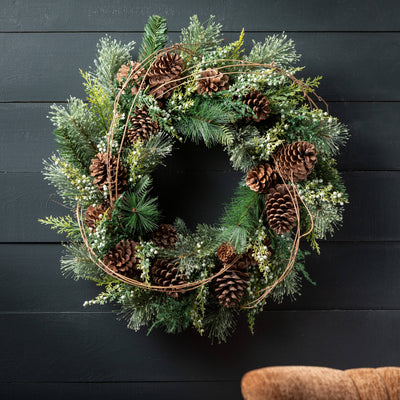 24" Woodland Pine Wreath
