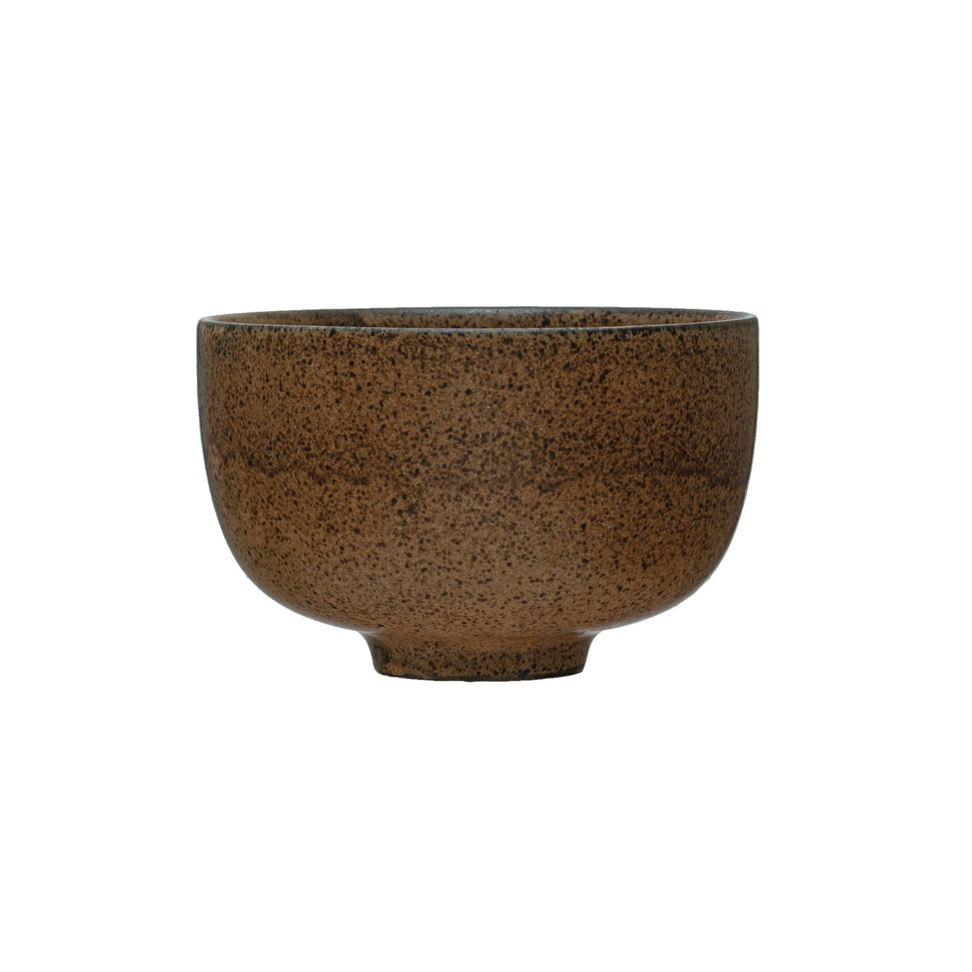 5" Brown Stoneware Bowl