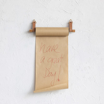 Wood Wall Mounted Paper Dispenser