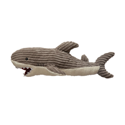 Grey Plush Corduroy Shark